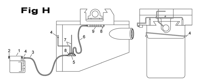 Fig-6 Diagram and Parts List for 698066  Jet Mill