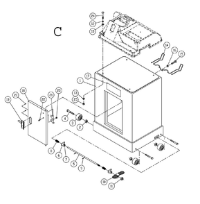 Fig-3 Diagram and Parts List for 708595  Jet Sander Grinder