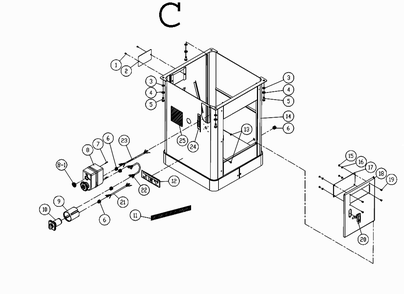 Fig-3 Diagram and Parts List for 708323  Jet Shaper