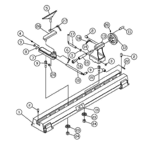 Fig-0 Diagram and Parts List for 708358K  Jet Lathe