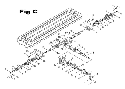 Fig-5 Diagram and Parts List for 698075  Jet Mill