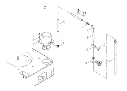 Fig-4 Diagram and Parts List for 320037  Jet Drill Press