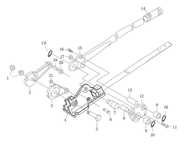Fig-0 Diagram and Parts List for 220025  Jet Shaper
