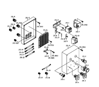 Fig-3 Diagram and Parts List for 414464  Jet Table Saw