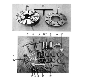 Other Parts Diagram and Parts List for 321139 ZX Jet Lathe