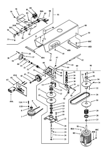 Part Location Diagram of JT9-J-5510288A Jet BASE (TEXT)