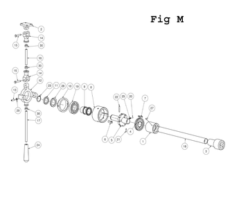 Part Location Diagram of TS-0640081 Jet Nylon Insert Lock Nut