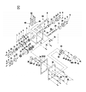 Fig-5 Diagram and Parts List for 321376  Jet Lathe