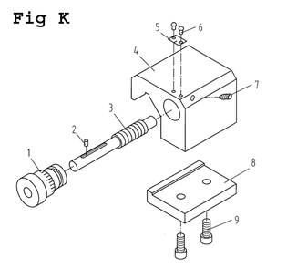 Fig-11 Diagram and Parts List for BDB-1340A 321108 Jet Lathe