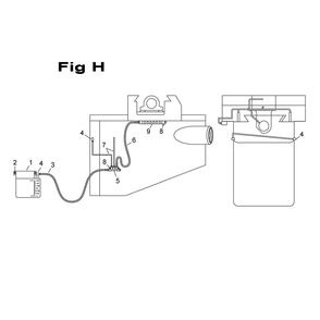 Fig-6 Diagram and Parts List for 698025  Jet Mill