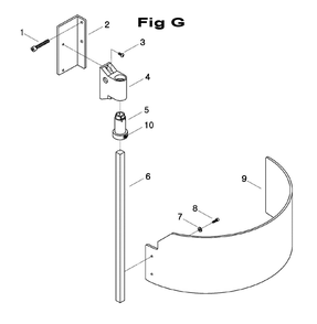 Fig-8 Diagram and Parts List for 698070  Jet Mill
