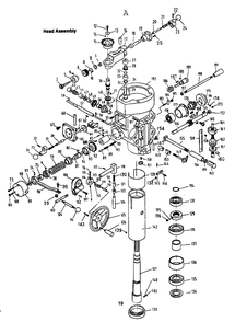 Fig-1 Diagram and Parts List for 690914  Jet Mill