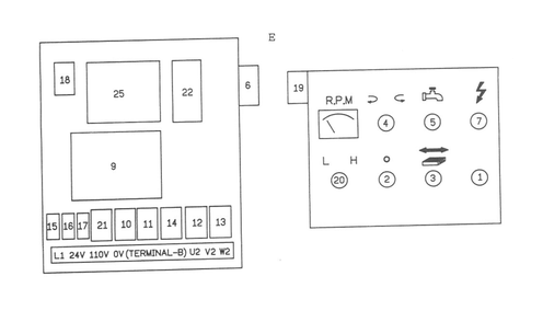 Fig-5 Diagram and Parts List for 690011  Jet Mill