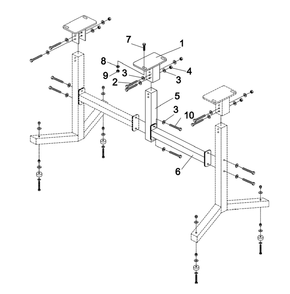 Page 1 Diagram and Parts List for 708379  Jet Lathe
