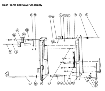 Fig-7 Diagram and Parts List for 707400  Jet Planer Jointer