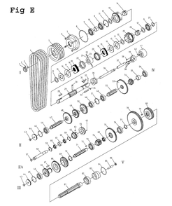 Fig-5 Diagram and Parts List for GH-26120ZH 321892 Jet Lathe
