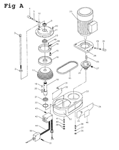 Fig-1 Diagram and Parts List for JVM-836-3 690146 Jet Mill
