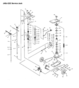 Page 1 Diagram and Parts List for 454200C  Jet Jack