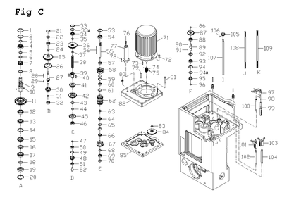 Part Location Diagram of M0604005 Jet Oil Fill Plug