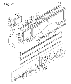 Fig-3 Diagram and Parts List for BDB-1340A 321108 Jet Lathe