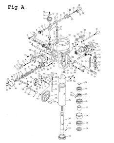 Fig-1 Diagram and Parts List for JTM-1050 690160 Jet Mill