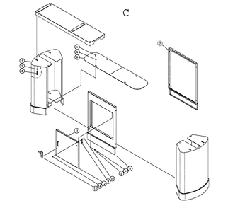 Fig-3 Diagram and Parts List for 659006K  Jet Sander Grinder