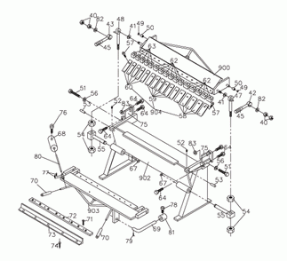 Page 1 Diagram and Parts List for 752122  Jet Brake & Press