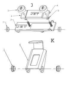 Fig-7 Diagram and Parts List for 708015  Jet Shaper