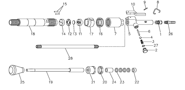 Page 1 Diagram and Parts List for 556634  Jet Sander