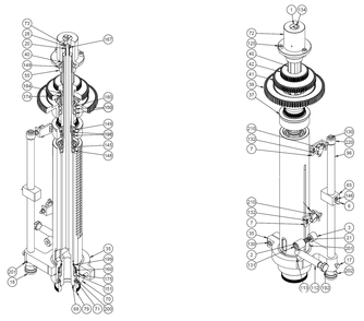 Part Location Diagram of 6011099 Jet Ejector safety peg