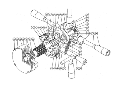 Part Location Diagram of 6300006 Jet BEARING