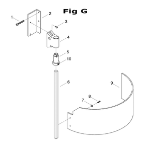 Fig-4 Diagram and Parts List for 698125  Jet Mill