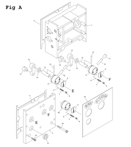 Part Location Diagram of JT9-EBL1236VS-B52 Jet HANDLE