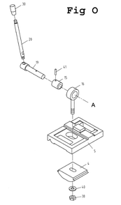Fig-15 Diagram and Parts List for BDB-1340A 321108 Jet Lathe