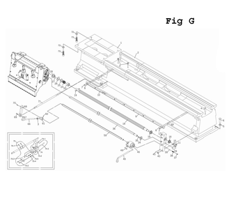 Fig-12 Diagram and Parts List for EGH-1880 892606 Jet Lathe