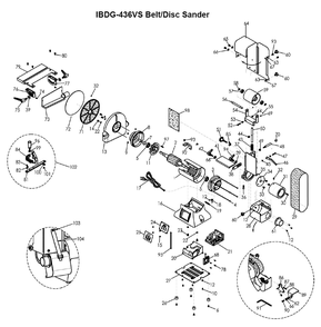Fig-0 Diagram and Parts List for 577634  Jet Sander Grinder