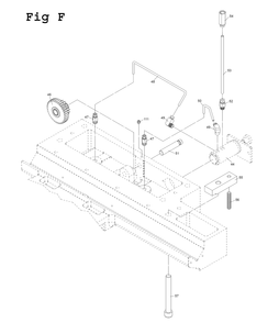 Fig-11 Diagram and Parts List for EGH-1880 892606 Jet Lathe