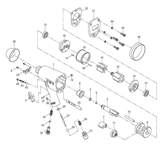 Fig-0 Diagram and Parts List for 505102  Jet Wrench