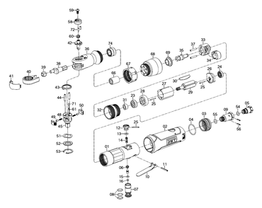 Fig-0 Diagram and Parts List for 505322  Jet Ratchet
