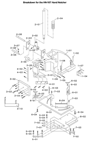 Part Location Diagram of TS-1504041 Jet socket HD cap screw m8x20