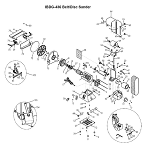Part Location Diagram of IBGB436-56 Jet Shaft