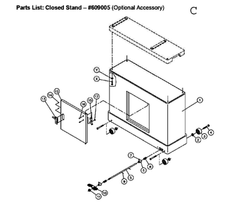 Fig-2 Diagram and Parts List for 649005K  Jet Sander Grinder