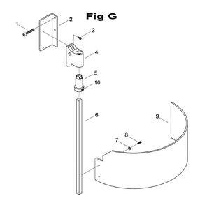 Fig-7 Diagram and Parts List for 698080  Jet Mill