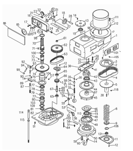 Part Location Diagram of CM9-PVS-122 Jet HANDLE WITH PVS-054 BRAKE LOCK