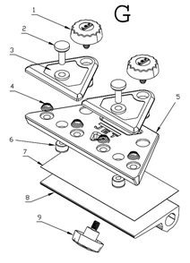 Fig-5 Diagram and Parts List for 708015  Jet Shaper