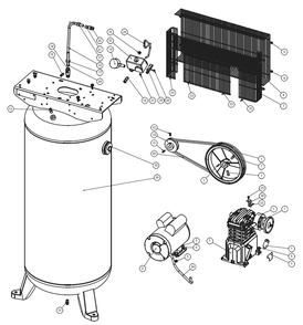 Fig-0 Diagram and Parts List for 506601  Jet Compressor