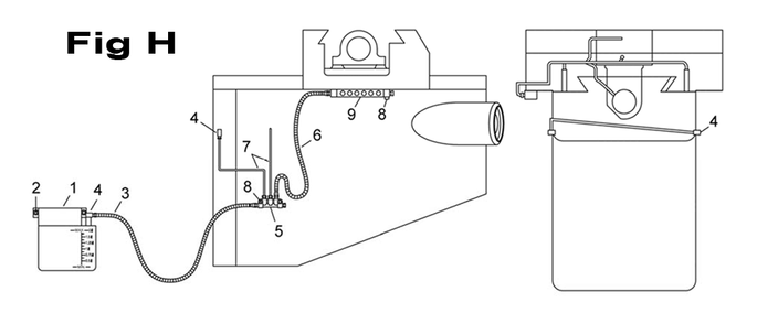 Fig-7 Diagram and Parts List for 698118  Jet Mill