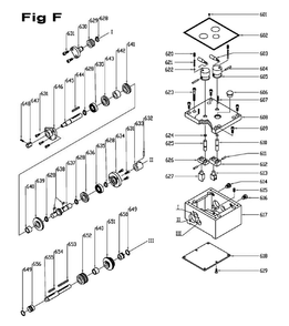 Fig-10 Diagram and Parts List for 321378  Jet Lathe