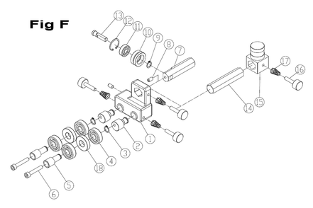 Part Location Diagram of PM1800B-059-04 Jet SPACER