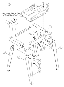 Fig-2 Diagram and Parts List for 708597K  Jet Sander Grinder